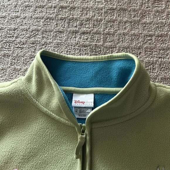 Tinkerbell Disney Jacket Womens XL Fleece Pullover Peter Pan Sweater VTG 90s Y2K - Picture 4 of 9